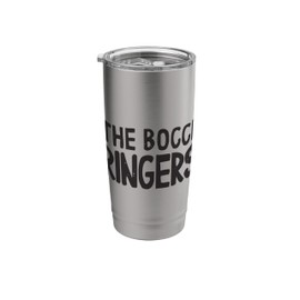 The Bocce Ringers Bocce Ball With Jack Bocci Game Bocce Stainless Steel Insulated Tumbler