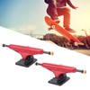 2PCS/Set Professional Maple Skateboard Bracket Longboard Stand Outdoor Sports AccessoryRed