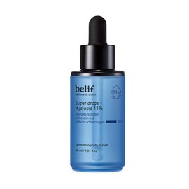 Belif Super Drops Hyaluceed 11% Ampoule 30ml / 빌리프 슈퍼 드랍스 히알루씨드 11% 앰플 30ml