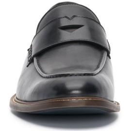 Vince Camuto Men's Lachlan Penny Loafer, Black, 9