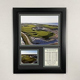 Legends Never Die, Inc. Ocean Course at Kiawah Island Golf Resort | 12"x15" Framed Photo Collage