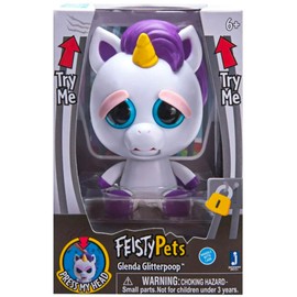 Feisty Pets™ Glenda Glitterpoop™ 4-Inch Figure
