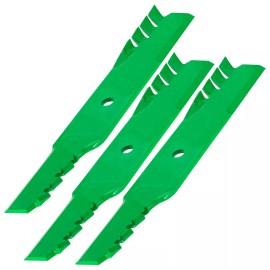 Caltric 48" Deck Mulching Blades for Hustler Dash XD / Raptor Flip-Up / Surfer Pro