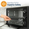 Silicone Oven Rack Shields by Linda’s Essentials (2 Pack) |