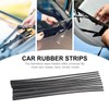 Veemoon 10pcs 6mm Windshield Wiper Blades Refills Silicone Frameless Wipers