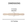 Fantes 14810 Pasta Pin, Beechwood, Made In Italy, 12", The