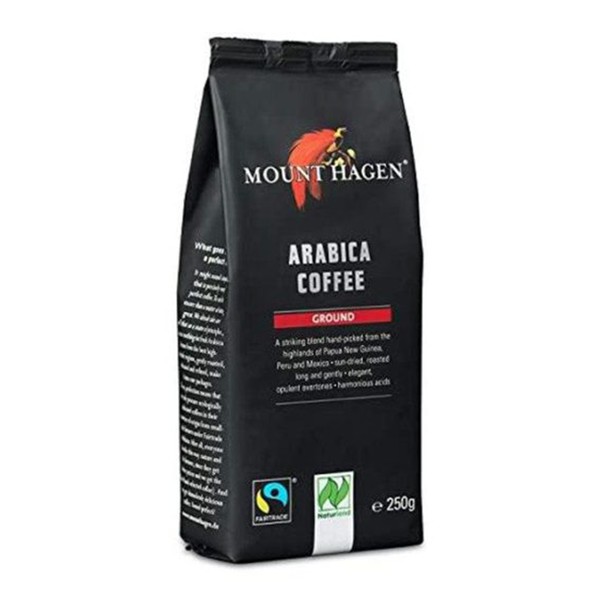 Mount Hagen Organic Arabica Coffee Ground 250g