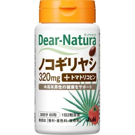 Asahi Group Foods Dear Natura Saw with Tomato Triko Pins, 60 Tablets