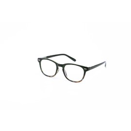 OPTIMUM OPTICAL Readers Glasses Spring-Mounted Hinges Scratch-Resistant Lenses Oval Frame Reading Glasses For Men and Women - Beatnik, 2.5 x