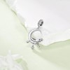 HUKKUN Bearded Dragon Charm 925 Sterling Silver Bearded Dragon Charm