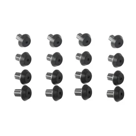 Pack of 16 WB2K101 Rubber Feet Gas Range Stovetop Grate Feet Replacement Compatible with G-E Ken-More, 𝟯/𝟭𝟲" 𝗛𝗼𝗹𝗲 Gas Stove Top Cooktop Burner Grates Replaces WB02T10461 AP2622260 PS241358