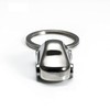 Freedale Silver 3D Car Auto Keyring Motor Car Key Chain