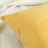 Artscope Cushion Covers Set of 2 Linen Decorative Square Pillowcases