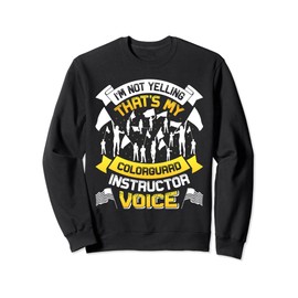 Pole Set Winterguard Clothing Colorguard Members Coach Sweatshirt