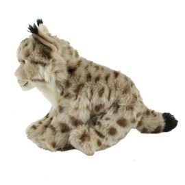 Teddys Rothenburg Cuddly Toy Lynx Sitting Blonde/Black 27 cm Plush Lynx Plush Cat Uni-Toys