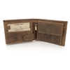 GREEN DEED Genuine Leather Men's Wallet - Large Leather Wallet