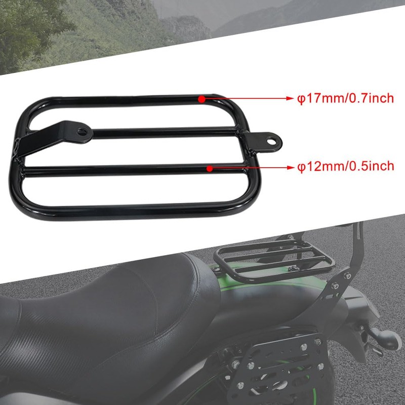 Xitomer Luggage Rack Fit for Vulcan 650 S & Vulcan