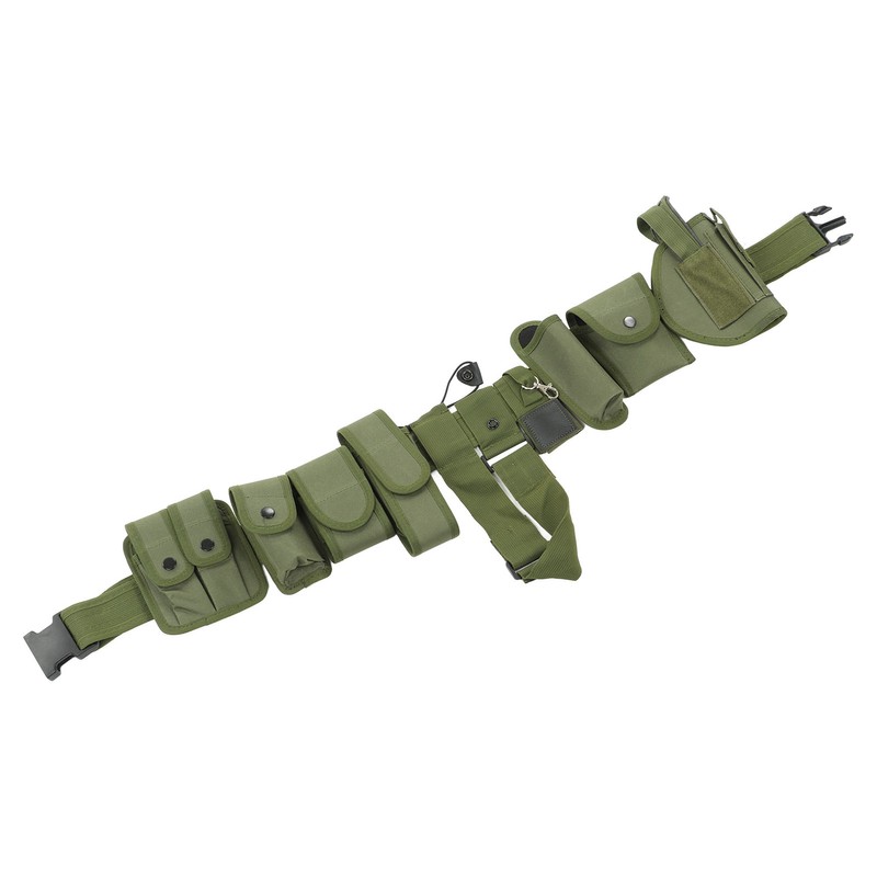 Detachable Adjustable Hunting Camping Belt with Pouch for Outdoor Activities