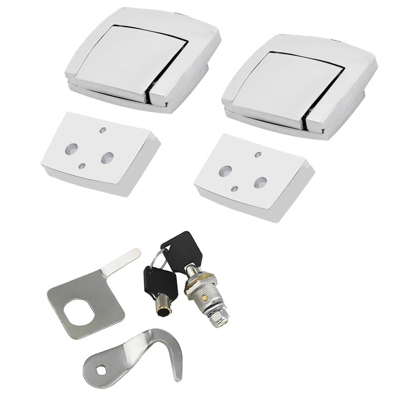 Motorcycle Tour Pack Trunk Lock & Keys, Tour Pack Trunk