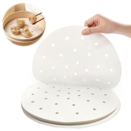 Seiro Steamed Sheet Steamer Sheet (100 Sheets) Diameter 5.9 inches (15 cm), 7.1 inches (18 cm), 7.9 inches (20 cm), 9.1 inches (23 cm), Steamed Paper, Round, Double-Sided, Non-Stick, Waterproof