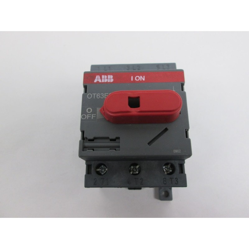 New ABB OT63E3 1SCA022352R7090 80A AMP 600V-AC 3P Disconnect Switch