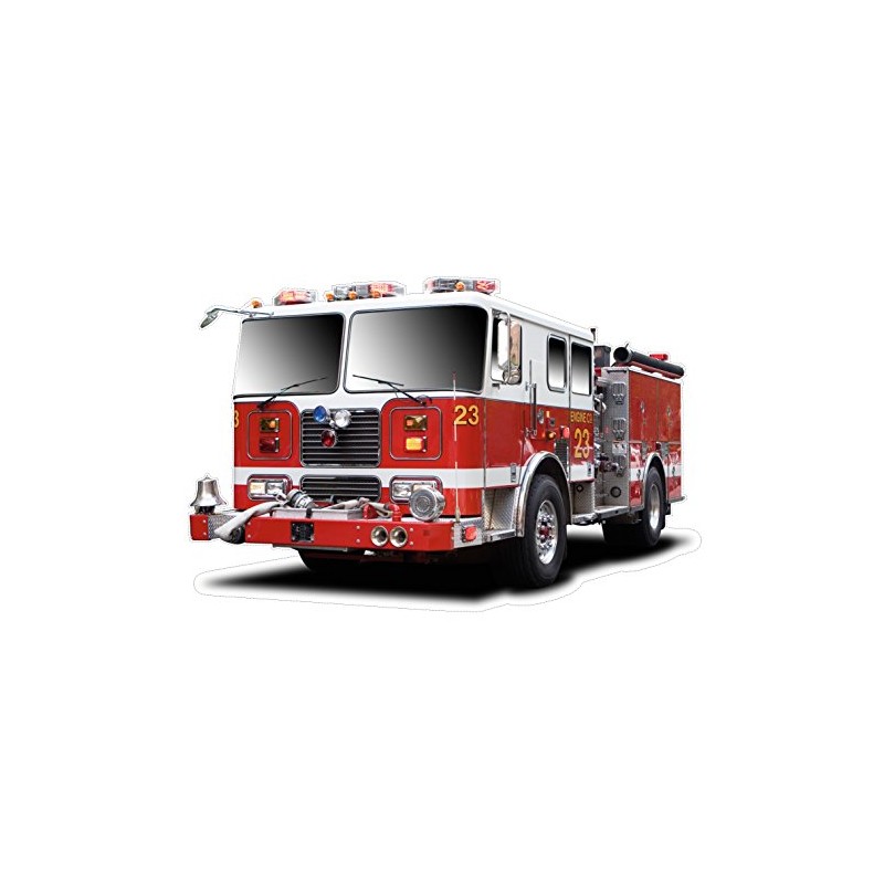 Rogue River Tactical Large Fire Truck Wall Decal Sticker Firefighter