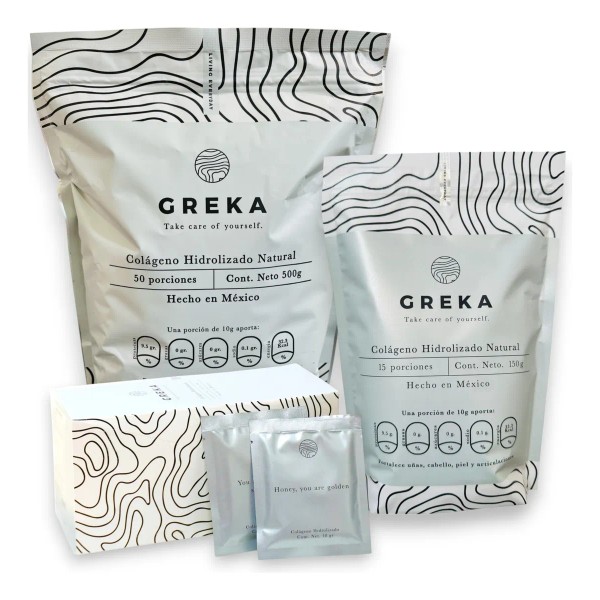 Colágeno Hidrolizado Kit 3 Presentaciones Natural