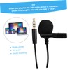 TOPPERFUN 1 Set Lavalier Condenser Microphone Lavalier Microphone USB Collar