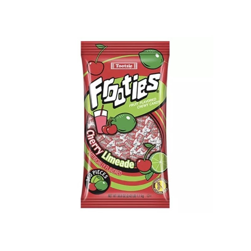 Tootsie Roll Frooties Cherry Limeade Discontinued Flavor Candy 38.8OZ 360
