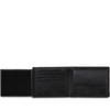 Picard Herren Buddy 1 Münzbörse, (Schwarz), 9.5x2x12 cm