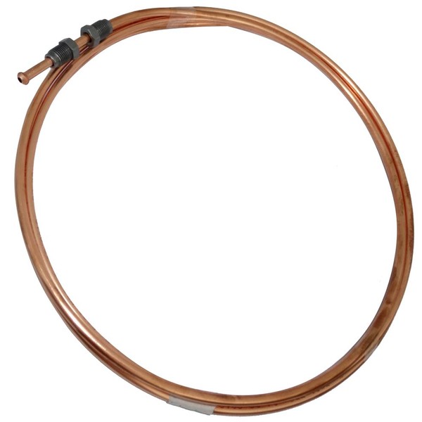 Aerzetix C42580 Copper Brake Pipe 220 cm Diameter 4.76 mm