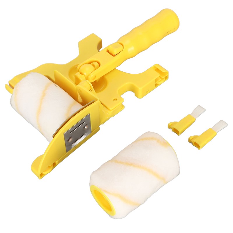Edger Roller Brush Long Handle Multifunctional Handheld Paint Roller Brush
