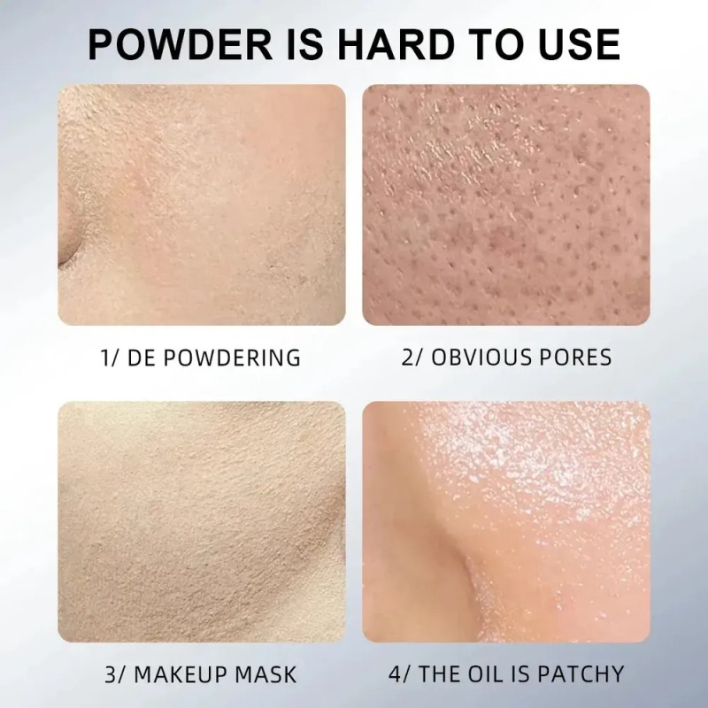 // Sy Base De Maquillaie En Polvo, Fijador De Larga
