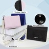 MultiValue Small Womens Wallet, Pearl Pendant Slim Wallet Trendy Velvet