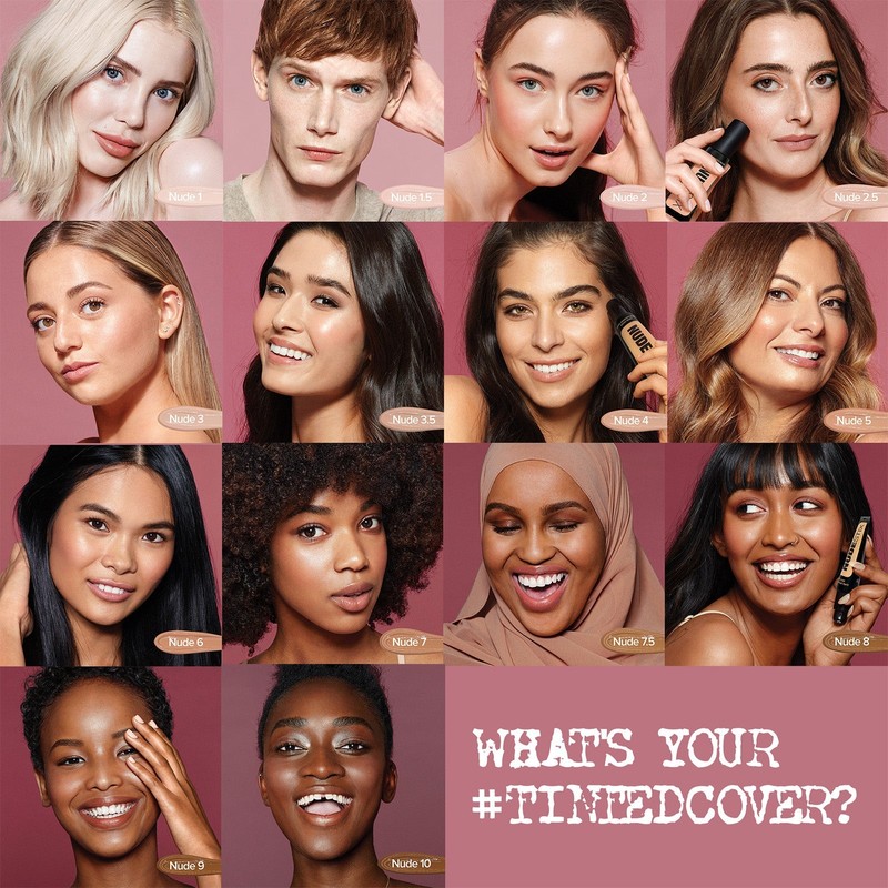 NUDESTIX Tinted Cover Foundation (Various Shades), Nude 7