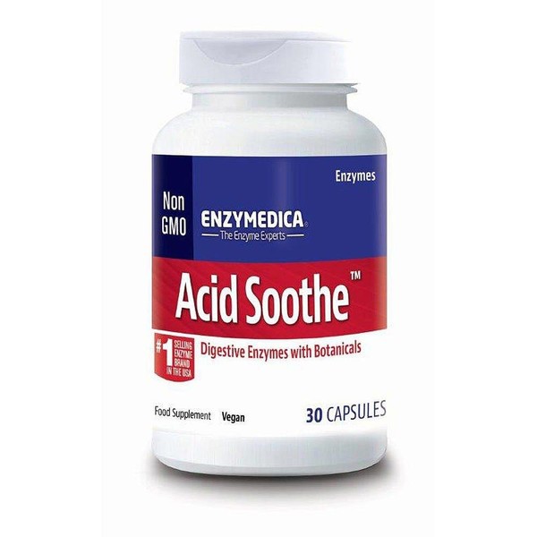 Enzymedica Acid Soothe 30 Capsules