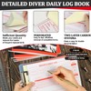 5 Pack Driver Daily Log Book 8.5X 5.5inch Driver's Log