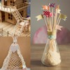 PATIKIL 50pcs 3mm x 10cm Dowel Sticks Wooden Sticks Unfinished