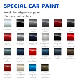 XTryfun Pearl Beige/Empire Beige GJW/WA317E Touch Up Paint Compatible with GMC, DIY Car Paint Scratch Repair, Automotive Paints, Quick & Easy Fix Scratch Repair for Yukon