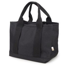 Anes p835 Tote Mini Tote Bag with Dividers, Partition, Mini Bag, Compatible with B5, Multiple Storage, Walk Bag, Sub Bag, Lunch Bag, Mother's Bag, For Work or School, Women's, Men's, Smaller, Black