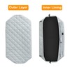 Demao Grey Window AC Covers for Inside, 21" × 15"×