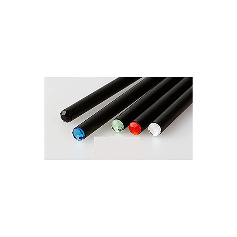 Stock 50 pcs pencil with rhinestone strass