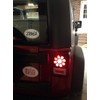 JeepTails Daisy Flower Tail lamp Light Covers Compatible with Jeep