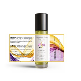 Le Male JPG Fragrance Oil - 3 Bottles 0.33 Fl Oz Glass Roll On (10ml)