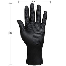 Guantes de tinte para el cabello, guantes de goma reutilizables, accesorios profesionales para colorear el cabello, 2 unidades