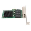 PCIe Network Card 4 Port 1000Mbps Transmission PCI Express 1.1