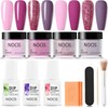 Kit de uñas en polvo de inmersión 4 colores –