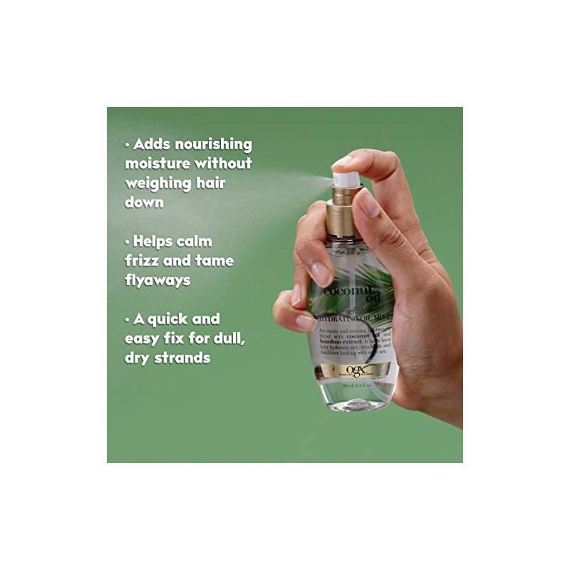 OGX, Tratamiento Capilar Nutritivo de Aceite de Coco, 125 ml