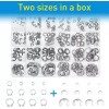 Unbranded 327Pcs Stainless Steel E-Clip Circlip Kit Retaining Ring Assortment