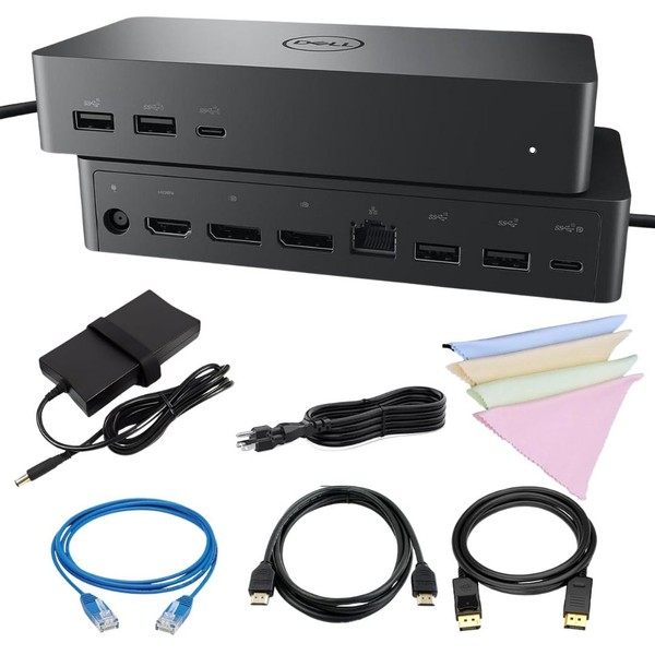 De​ll UD22 Universal Docking Station for Laptop Supports up to